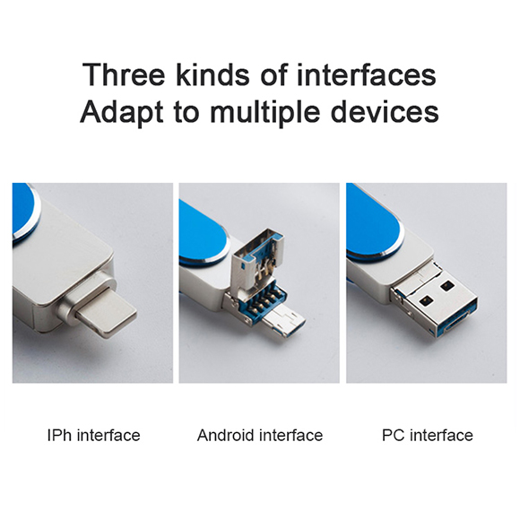 2020 latest mobile phone usb drive High speed type c lighting usb drive for iphone for andriod for pc LWU1160